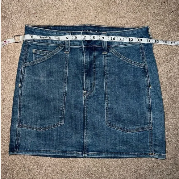 American Eagle Womens Hi-Rise Mini Jean Skirt size 6 - Picture 5 of 7